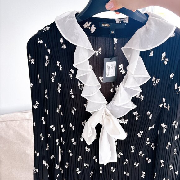 BRAND NEW WITH TAG MAJE DRESS, SIZE 36 - Picture 8 of 10